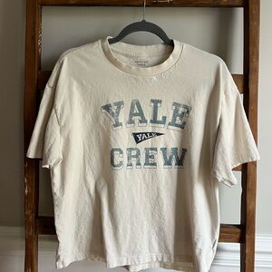 American Eagle Boxy Fit Tshirt Yale Crew Medium